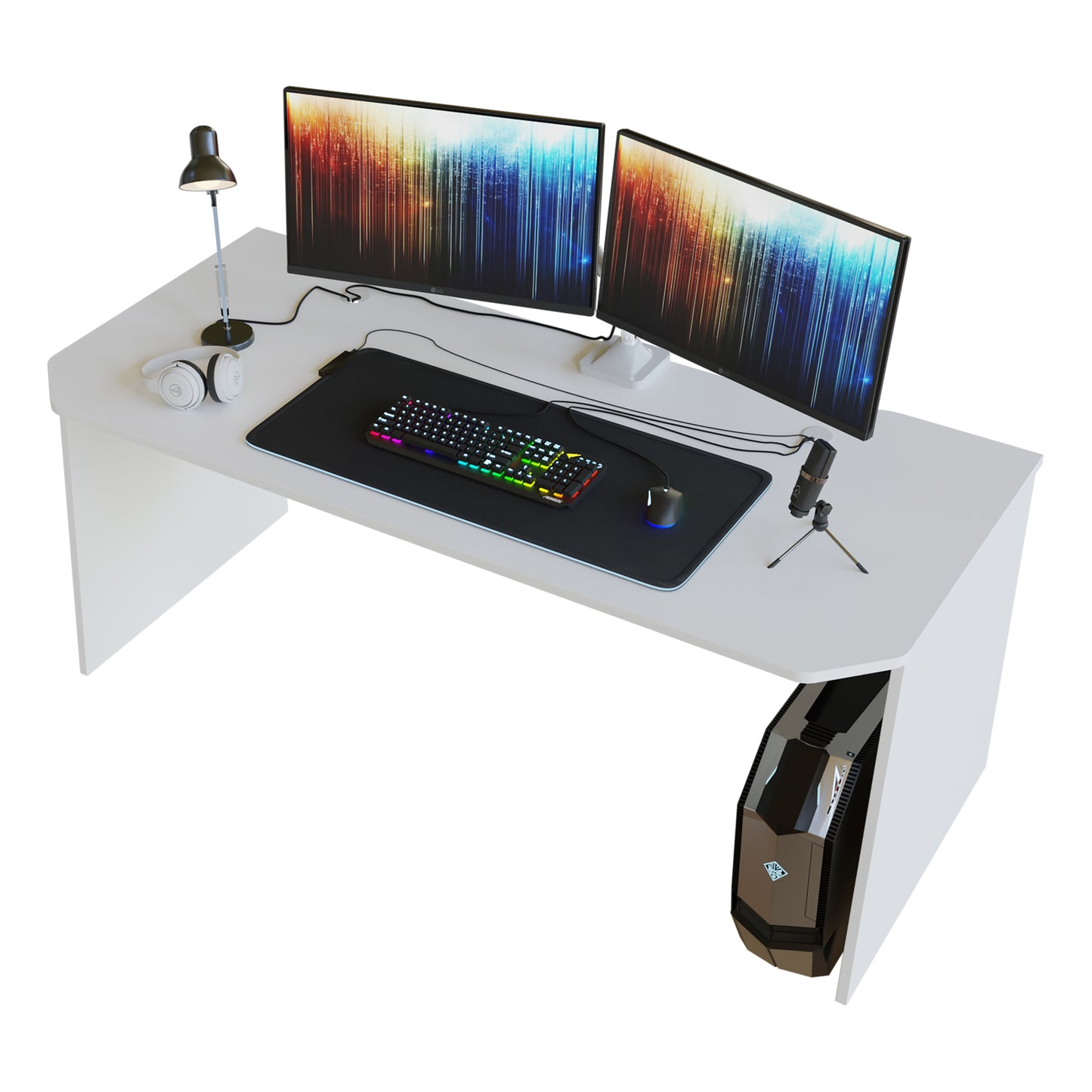 Duże biurko HYPERNOVA BASE180 - 180 cm