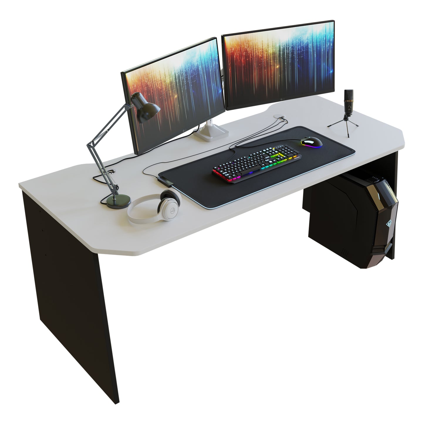 Duże biurko HYPERNOVA BASE180 - 180 cm