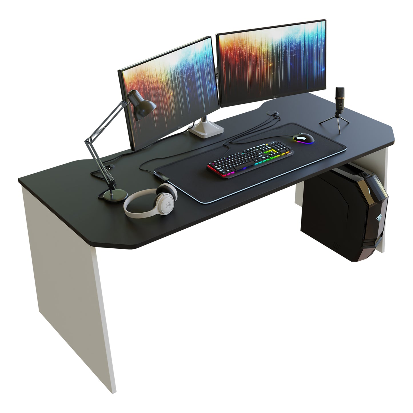 Duże biurko HYPERNOVA BASE180 - 180 cm