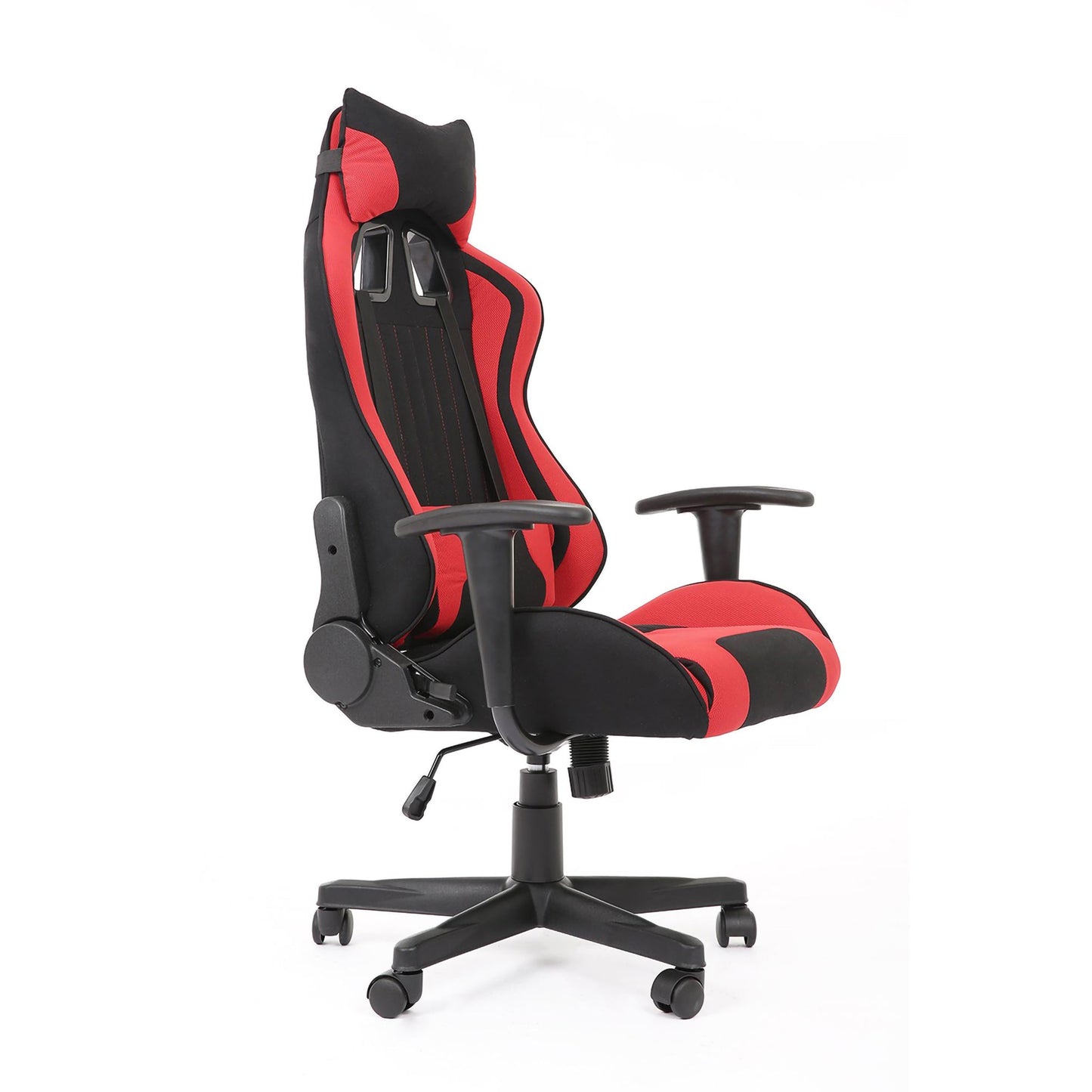 Fotel gamingowy NOVACHAIR203 - czerwono-czarny