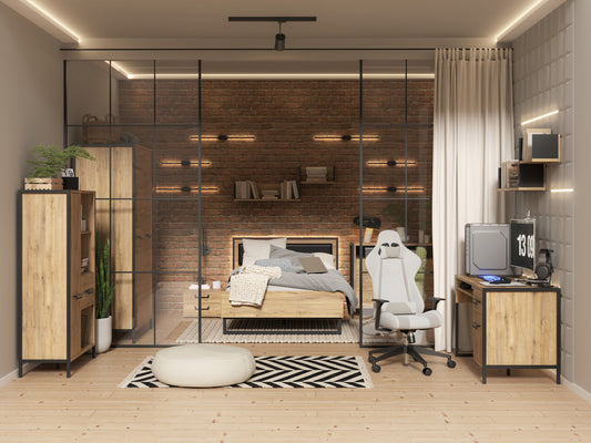 Pokój w stylu loft dla dziewczyny