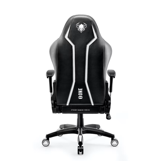 Fotel gamingowy Diablo X-ONE 2.0 - czarno-biały