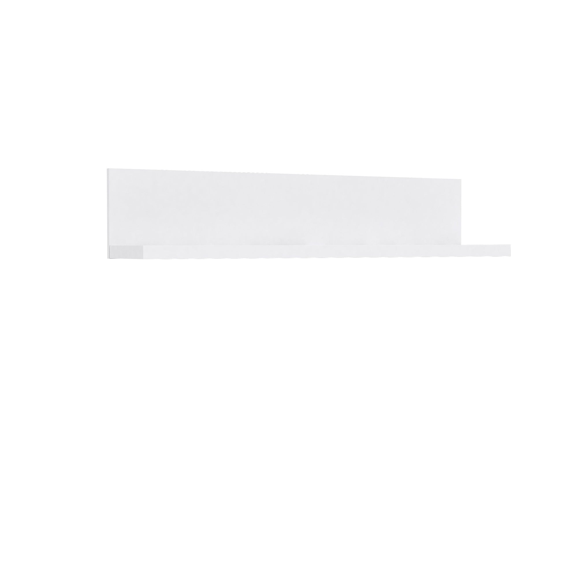 Półka wisząca biała - 110 cm - ukos