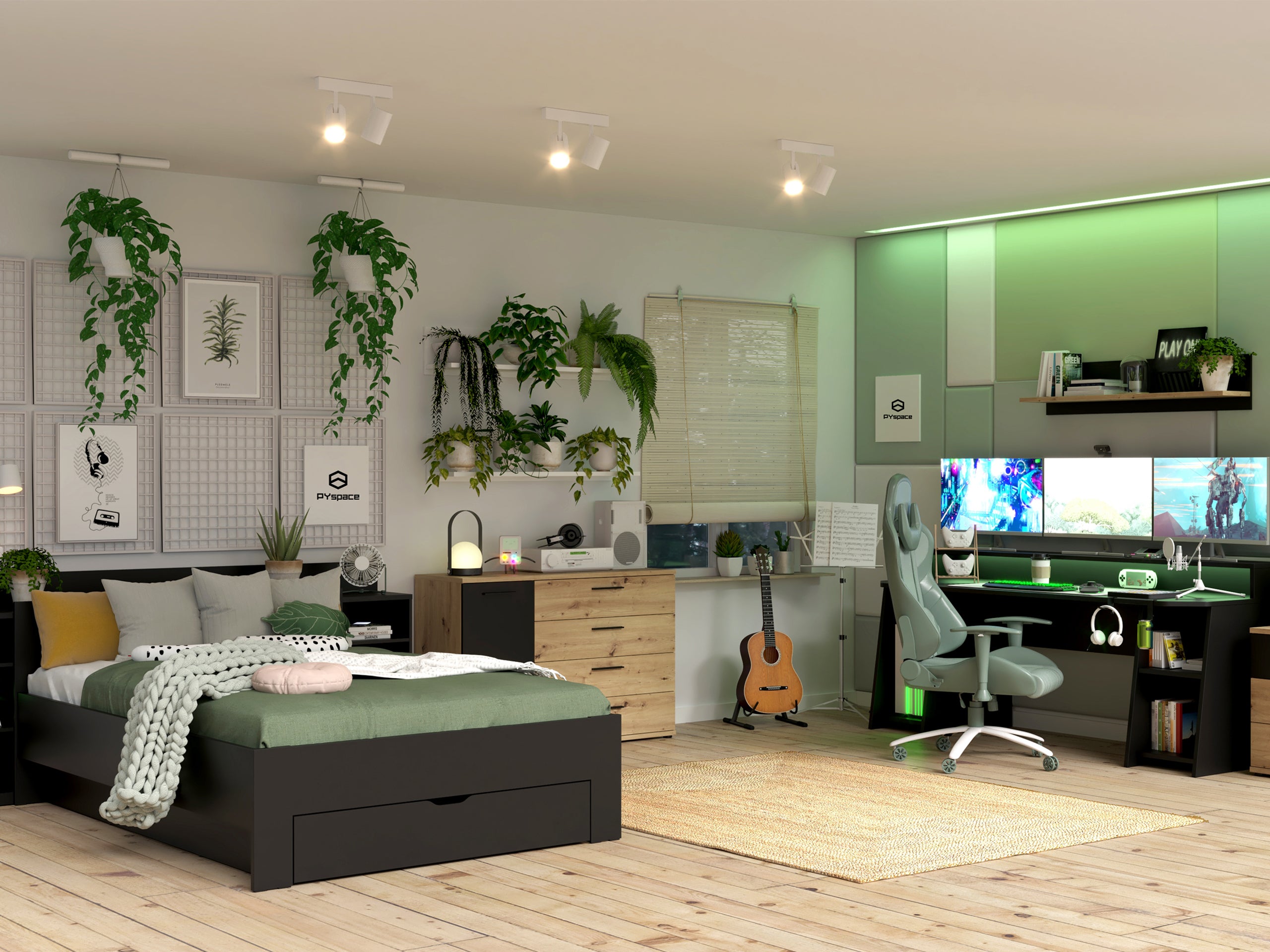 Home office - najlepsze inspiracje na urządzenie domowego biura.