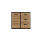 Komoda ANTARES221 w kolorach drewna i czerni
