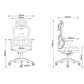 Fotel ergonomiczny SPACEDUST301