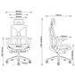 Fotel ergonomiczny SPACEDUST305