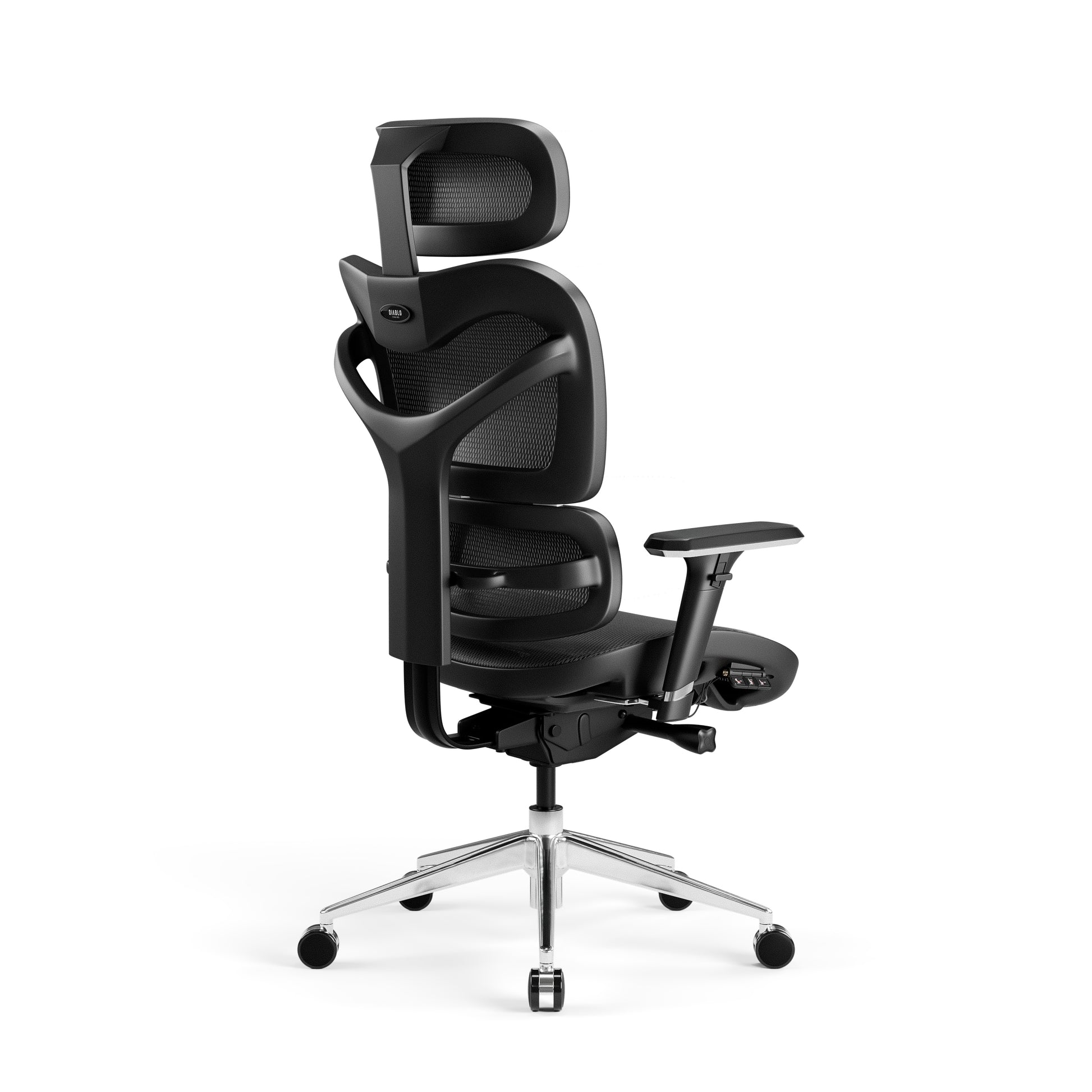 Fotel ergonomiczny DIABLO V-COMMANDER czarno-szary
