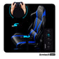Fotel gamingowy Diablo X-HORN 2.0. czarno-niebieski