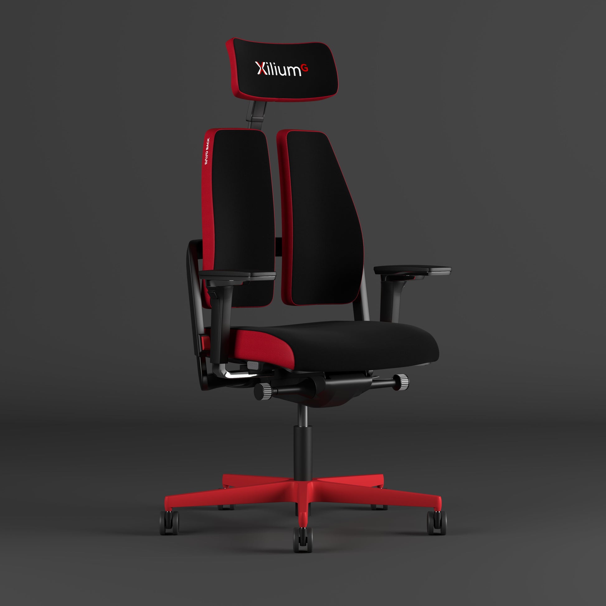Fotel gamingowy XILIUM G Red Edition